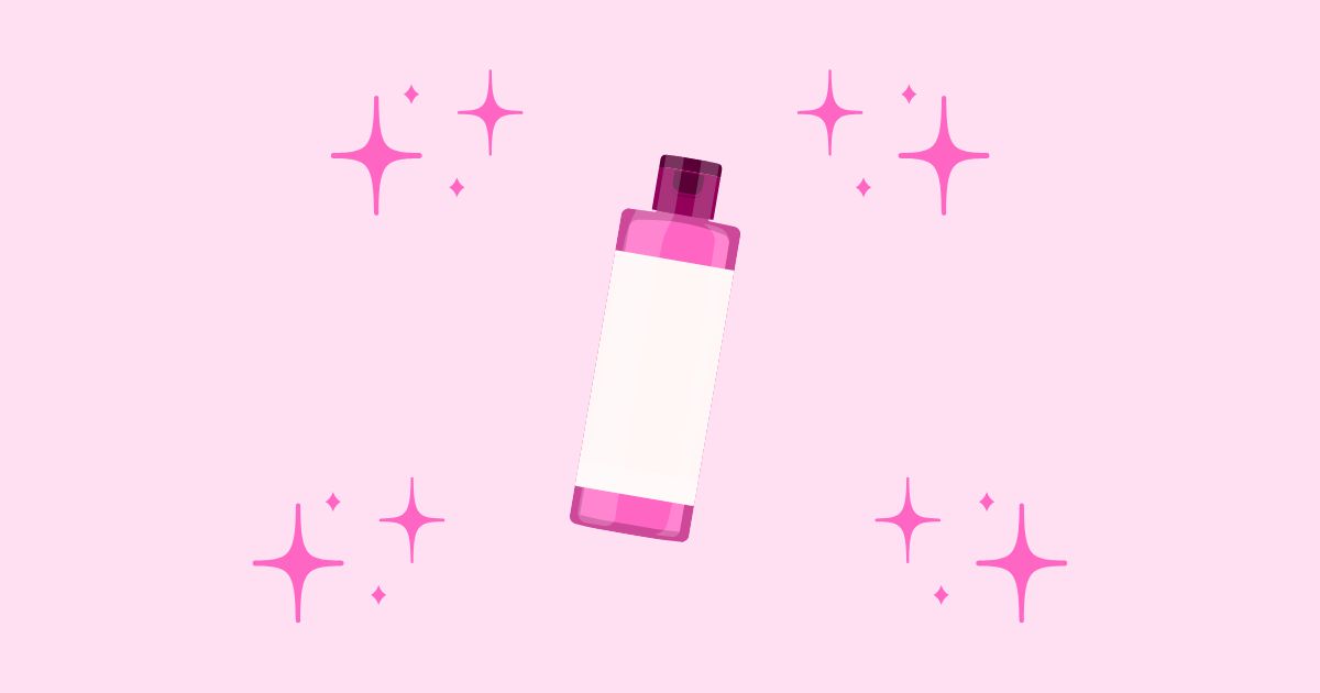 ピンク色のボトル・容器のヘアオイル