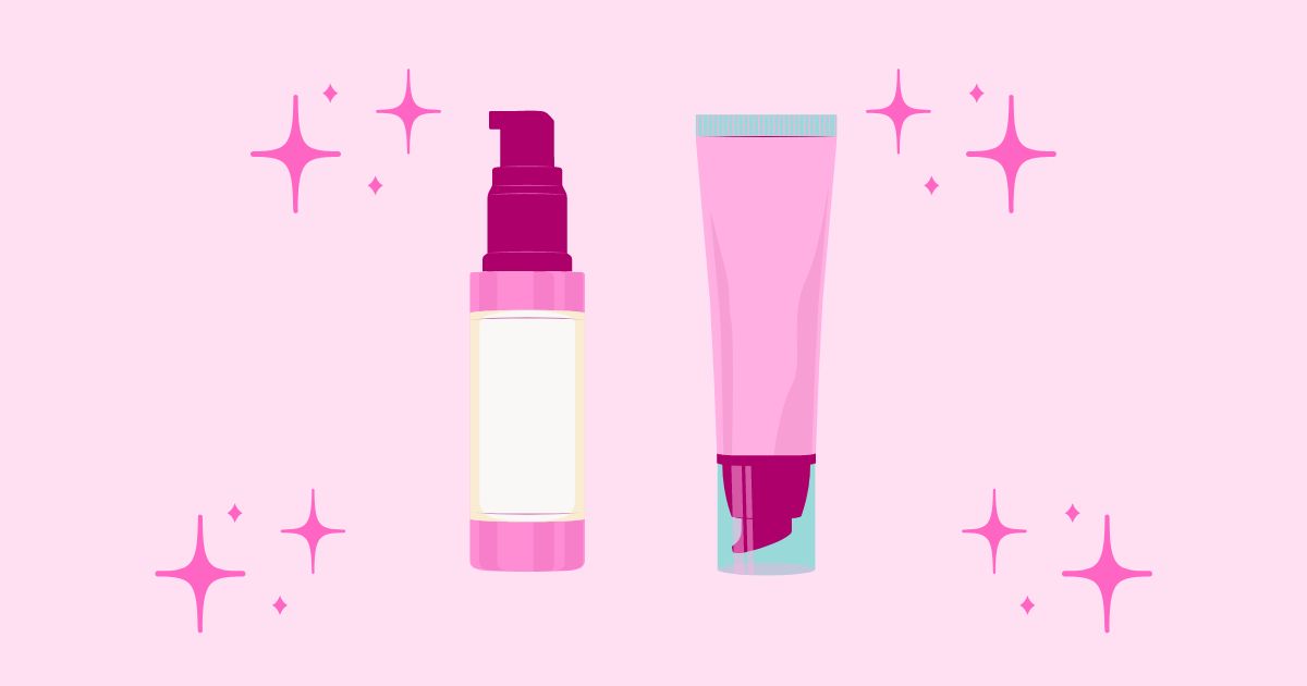 ピンクのボトルが可愛いヘアミルク＆ヘアクリーム【容器がオシャレ♪】